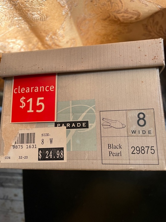 Parade Shoes - Parade Black Pearl Women's Shoes - Size 8 Wide